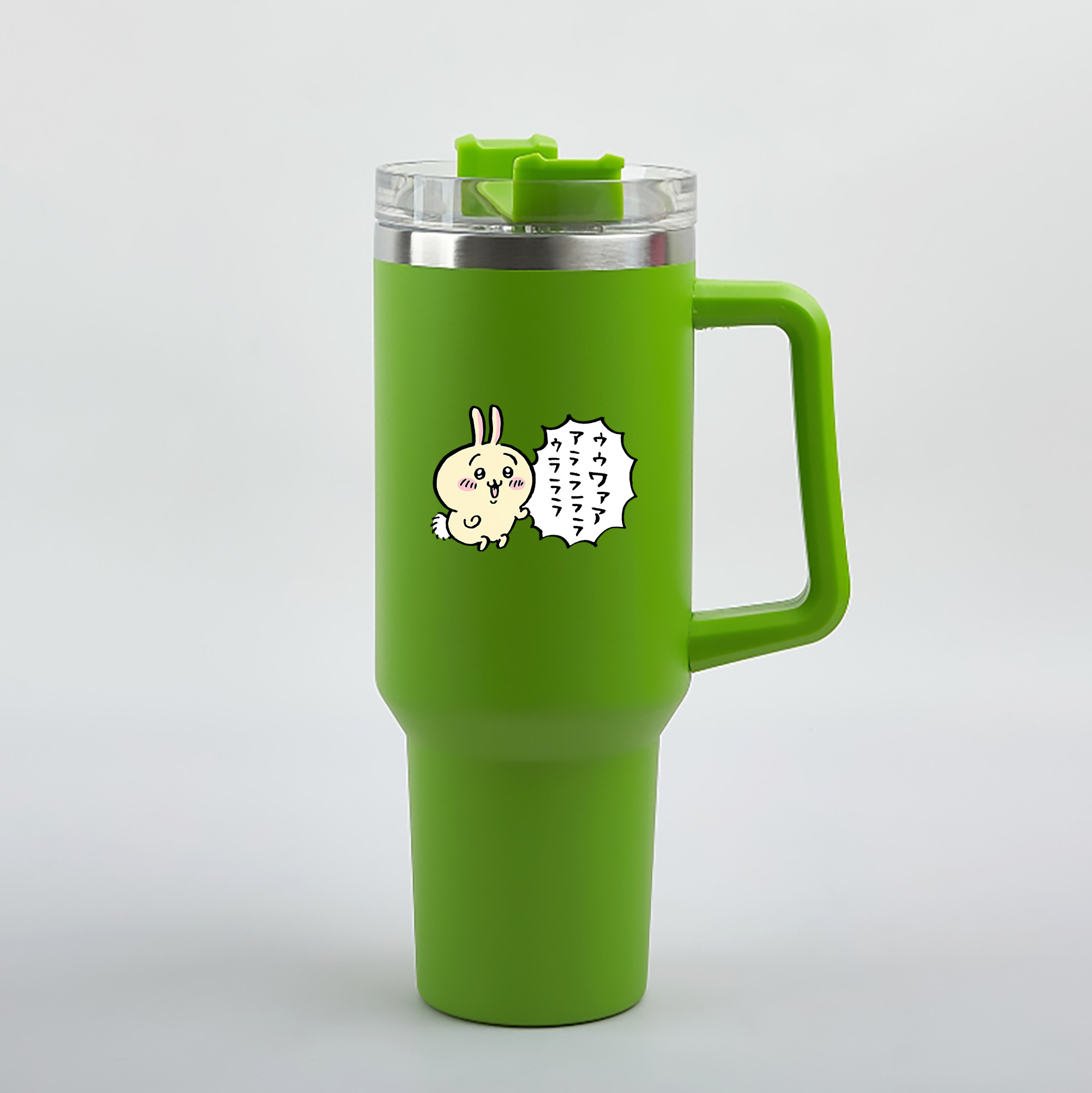 （画像用） ちいかわ うさぎ Chii-kawa usagi 1200mL車用タンブラー（カラープリント）